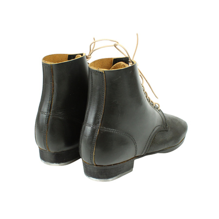 Schnurschuhe M43, German ankle boots, pre-blackened - repro