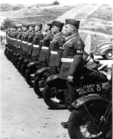 Opaska żandarmerii US Army MP Military Police, replika