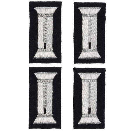 Officer Waffenrock WH pioneers cuff tabs - repro