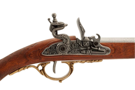 FLINTLOCK RIFLE, FRANCE 1807 non-firing replica - repro