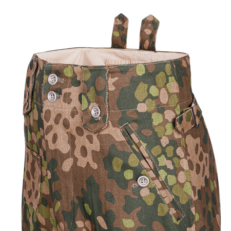 M44 Erbsentarn field trousers - pea dot - repro