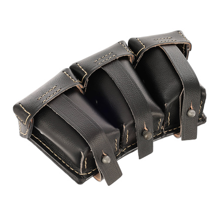 German M1909 ammo pouch, war version - black - repro