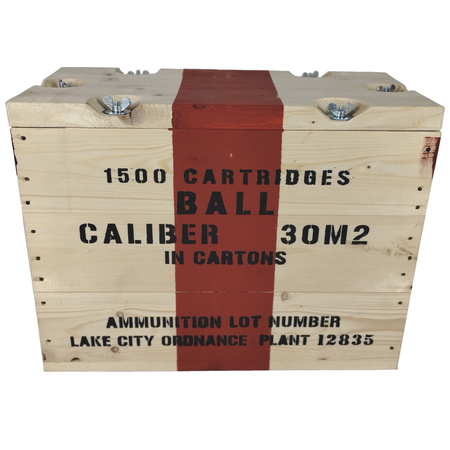 Drewniana skrzynka Cartridges Cal.30 - replika
