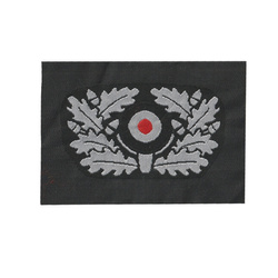 Berets cockade, WH, Bevo, black background - replica