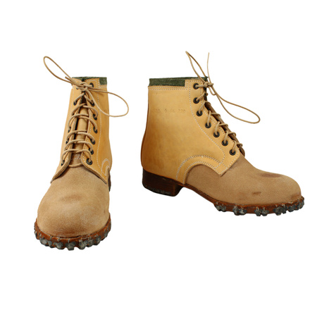 WH/SS Schnurschuhe M44 - German late war ankle boots, mountain version - repro