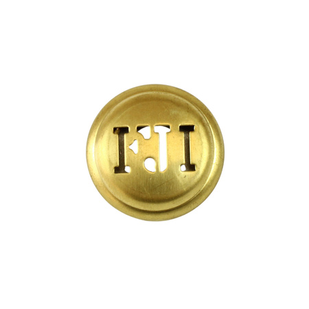 FJI hat cockade, brass - replica