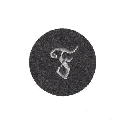 LW patch - Feurwerker, Blaugrau - replica