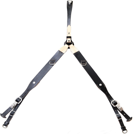 Szelki niemieckie skórzane, późno wojenne - replika Frederrici