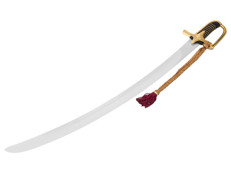 Hussar sabre, model 1750, decorative with engraving, without scabbard - replica