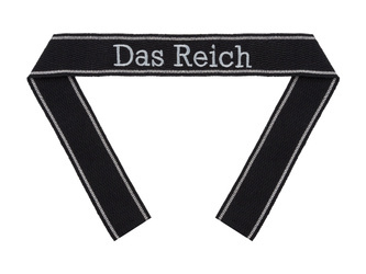 Taśma na rękaw Waffen SS, "Das Reich" - RZM, żołnierska