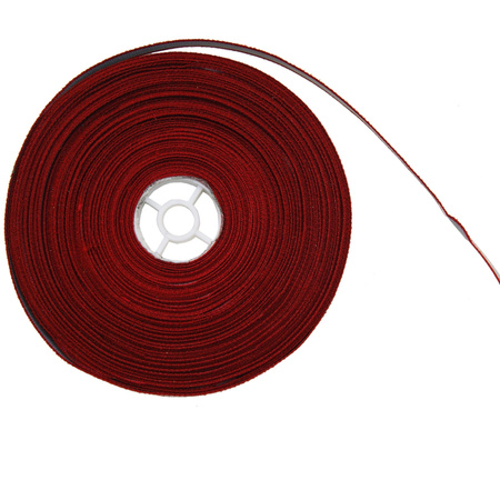 Polish pre-1939 rank braid - silver with red piping - 10 mm wide - repro