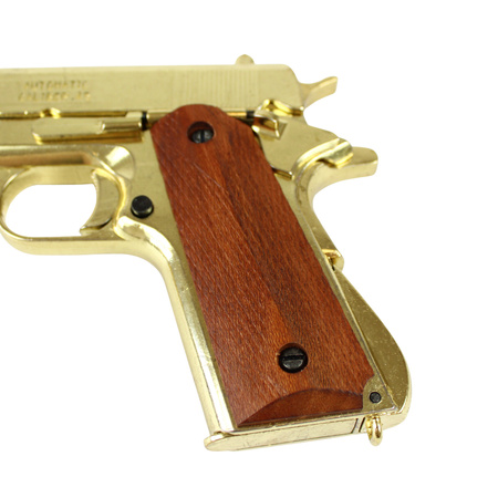 Denix 5312, replika Colt M1911A1 - złoty