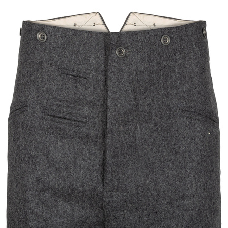 M37 Feldhose, field trousers, steingrau - repro