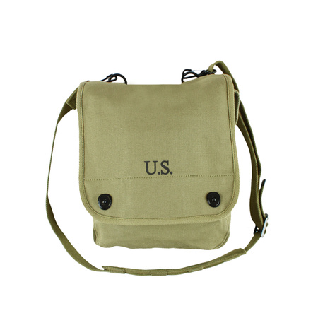 U.S. Army M-1938 map case, no map insert - repro