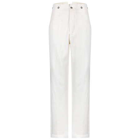 M33 Drillichhose - white HBT drill trousers - repro