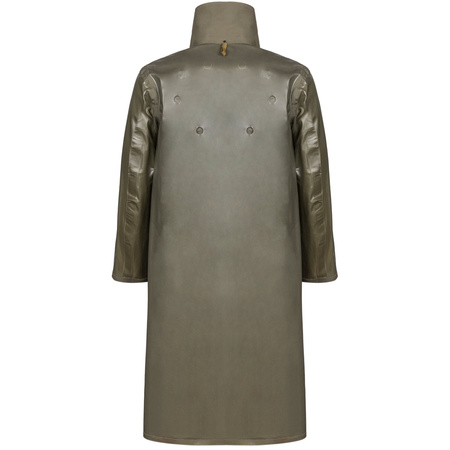 M1942 Raincoat, Synthetic Resin Coated, O.D. - QMI repro