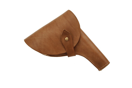 Polish pre-war Nagant holster - brown - repro