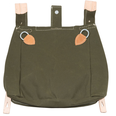 Early German M31 breadbag with undyed leather - repro
