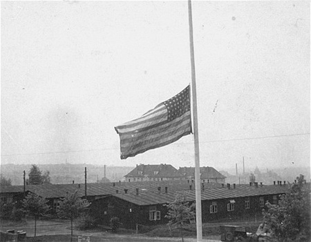 Flaga państwowa USA, 48 haftowanych gwiazd, duża - replika