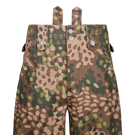 M44 Erbsentarn field trousers - pea dot - repro