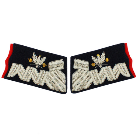 Marshal Piłsudski collar tabs, wz. 1919, wool - replica