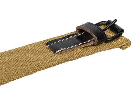 M43/M44 WH/SS canvas trouser belt - reproduction