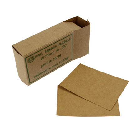 Ammo box for Polish 7,92 mm Mauser wz. 98 - replica