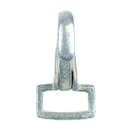 German-type snap hook, 20 mm, galvanized - replica