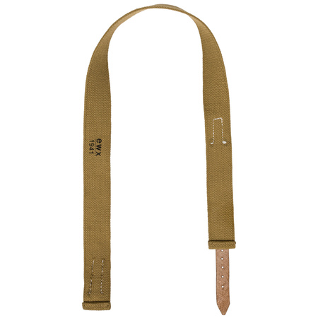 M43/M44 WH/SS canvas trouser belt - reproduction