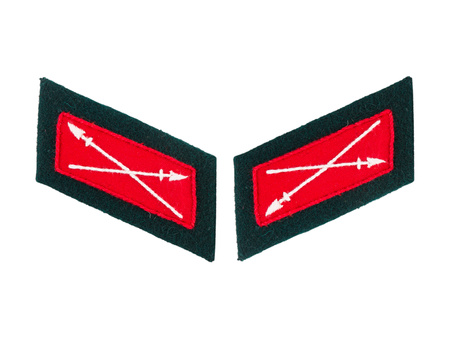 Cossack soldier collar tabs - repro