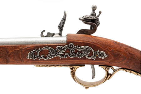 FLINTLOCK RIFLE, FRANCE 1807 non-firing replica - repro