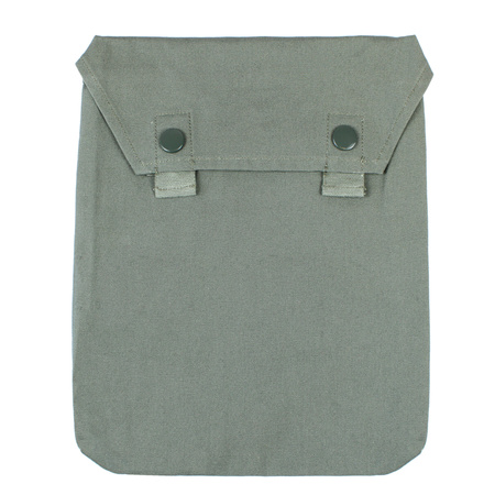 German gas cape cover, late war version, feldgrau - non rubberized