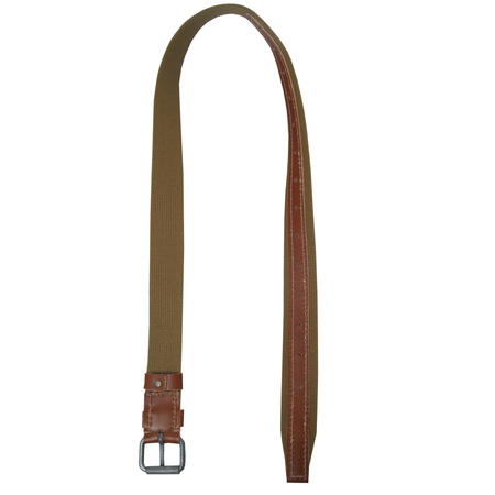 M1935 austerity pattern belt - brown leather strap - repro