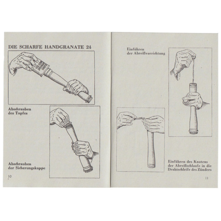 Die Handgranate 24 manual - repro