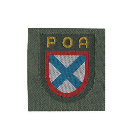 Volunteer Arm Patch, ROA, BeVo - replica