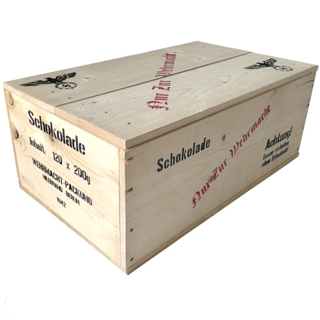 Schokolade Wooden Crate - Replica