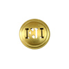 FJI hat cockade, brass - replica