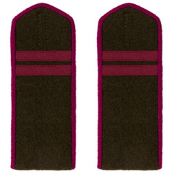 M1943 infantry field shoulder boards - mladshiy serzhant - repro