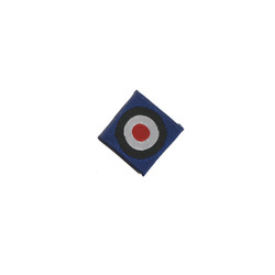Kriegsmarine cockade for side cap, BeVo repro - folded