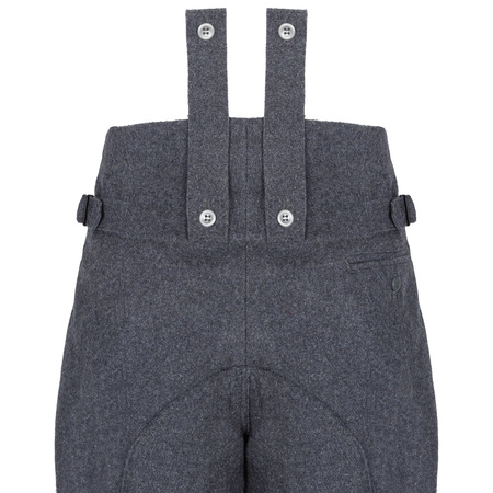 Spodnie LW Feldhose M43, Blaugrau