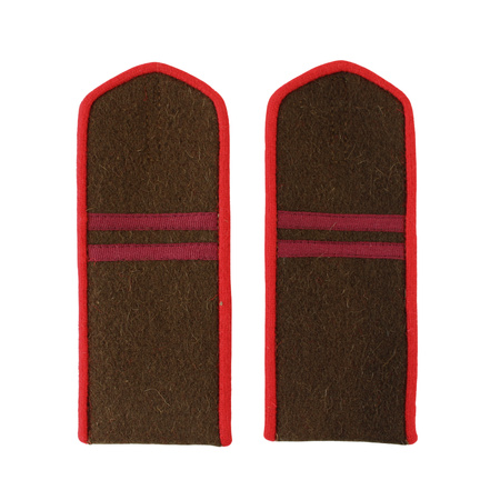 M1943 infantry field shoulder boards - mladshiy serzhant - repro