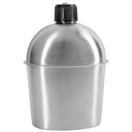 U. S. M-1910 canteen with cup - repro - stainless steel