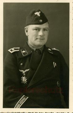LW cuff title "Hermann Goering" - wool, NCO version