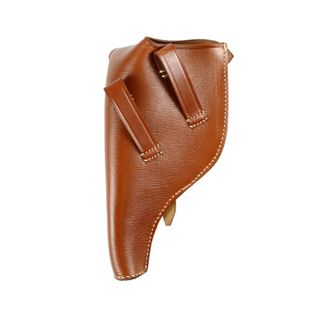 Holster Revolvertasche M91, brown leather - repro