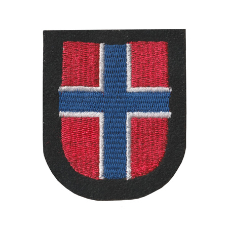 Norwegian national patch - SS Norge woolen - repro