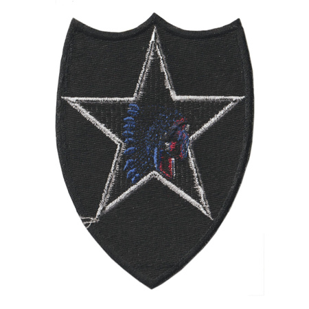 Patch of 2nd US Infantry Division - repro