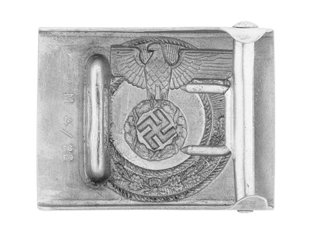 SA-Wehrmannschaften Koppelschloss - Sturmabteilung section belt buckle - aluminum - repro