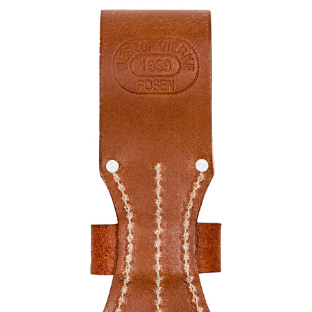 M84/98 Bayonet frog with strap - brown - repro