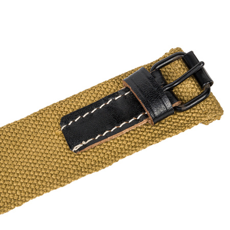 M43/M44 WH/SS canvas trouser belt - reproduction