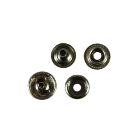 Metal Snap, 12,5 mm, black